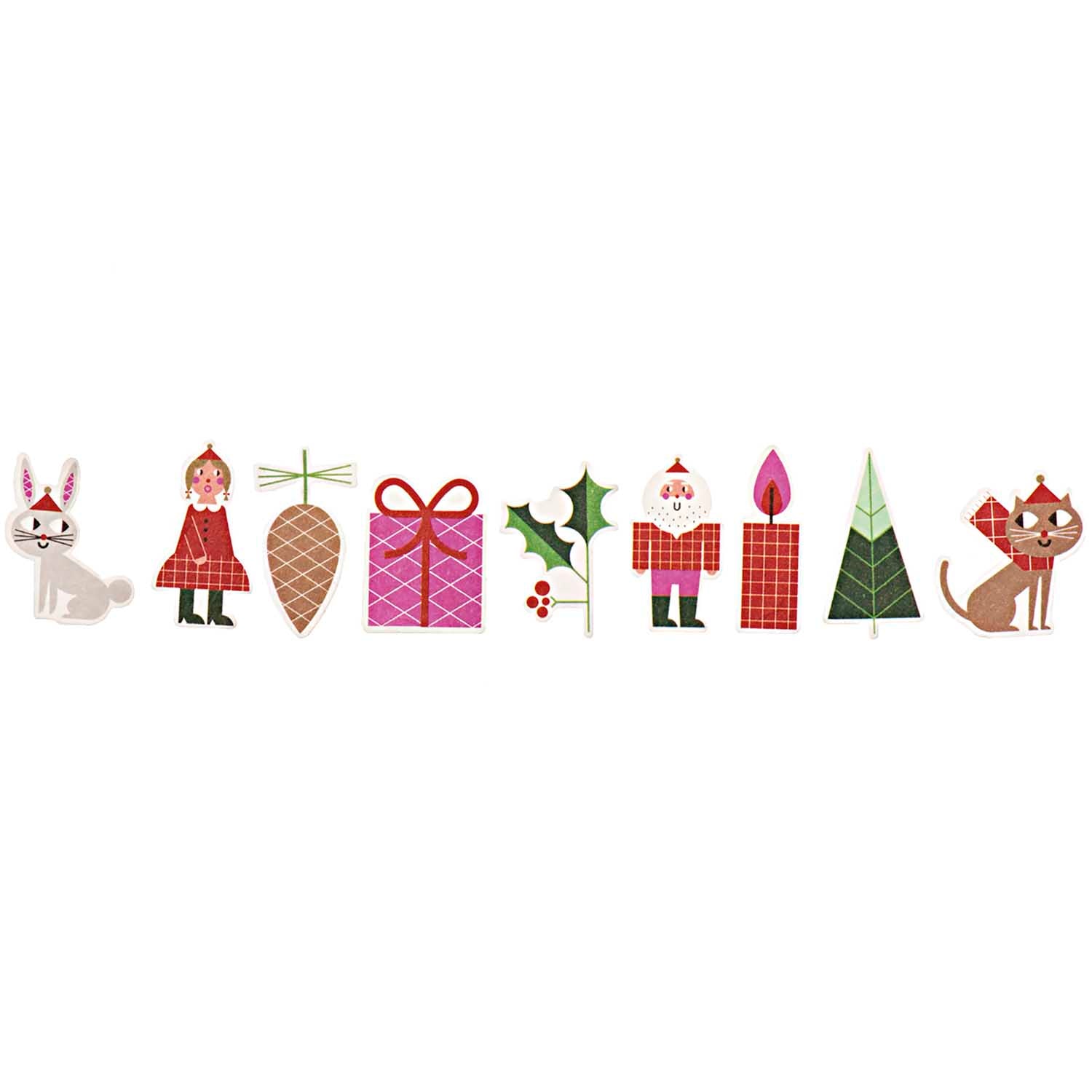 Christmas Washi Stickers, Rico