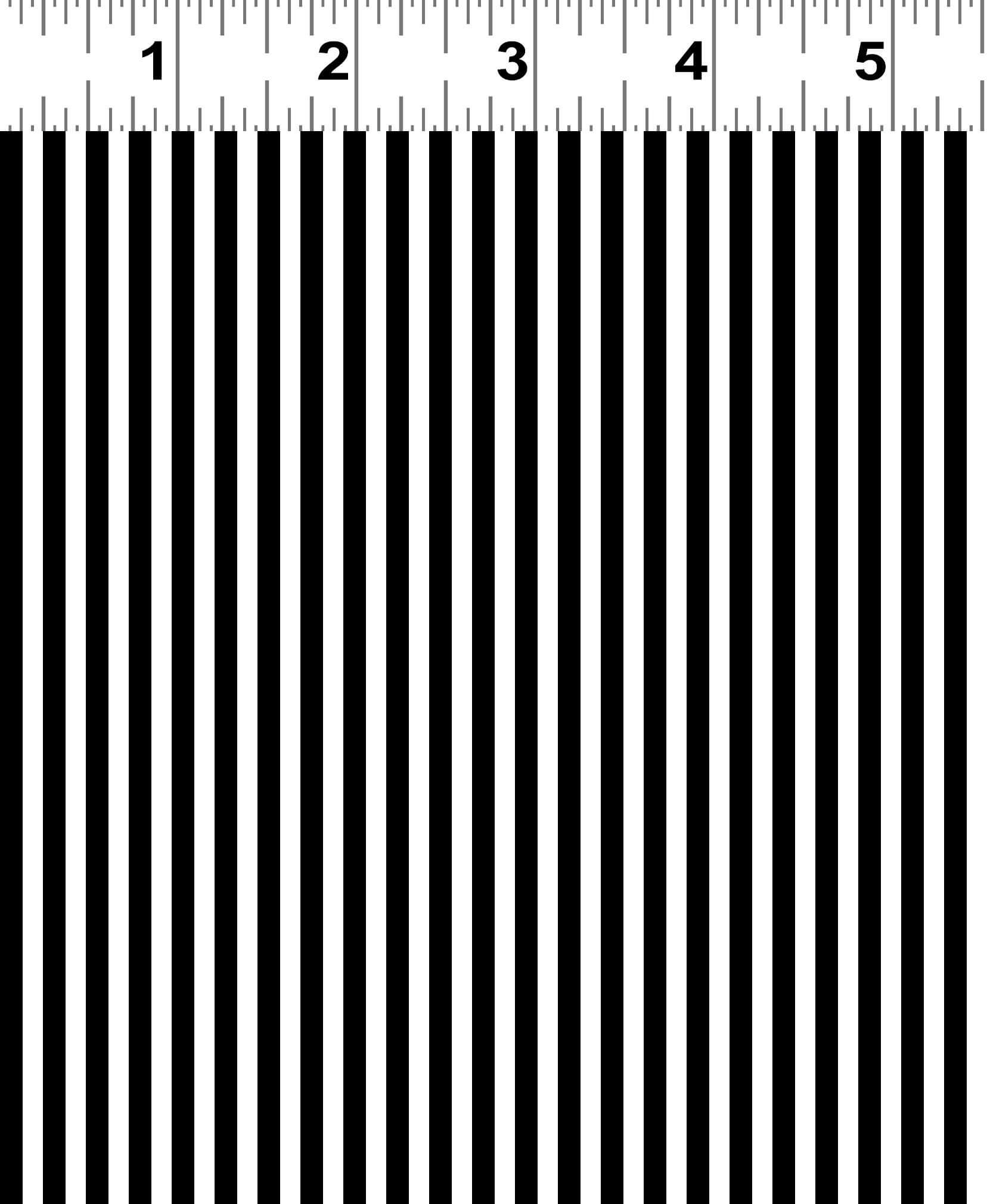 Black and white pinstripe Halloween cotton fabric