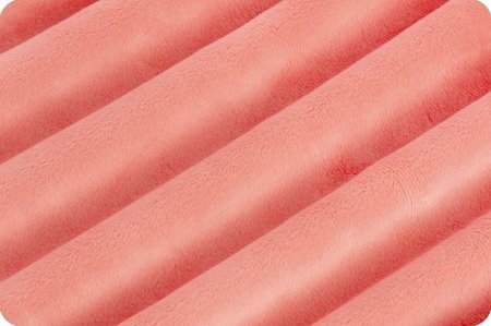 Cuddle Plush C3 Coral Pink, Shannon Fabrics