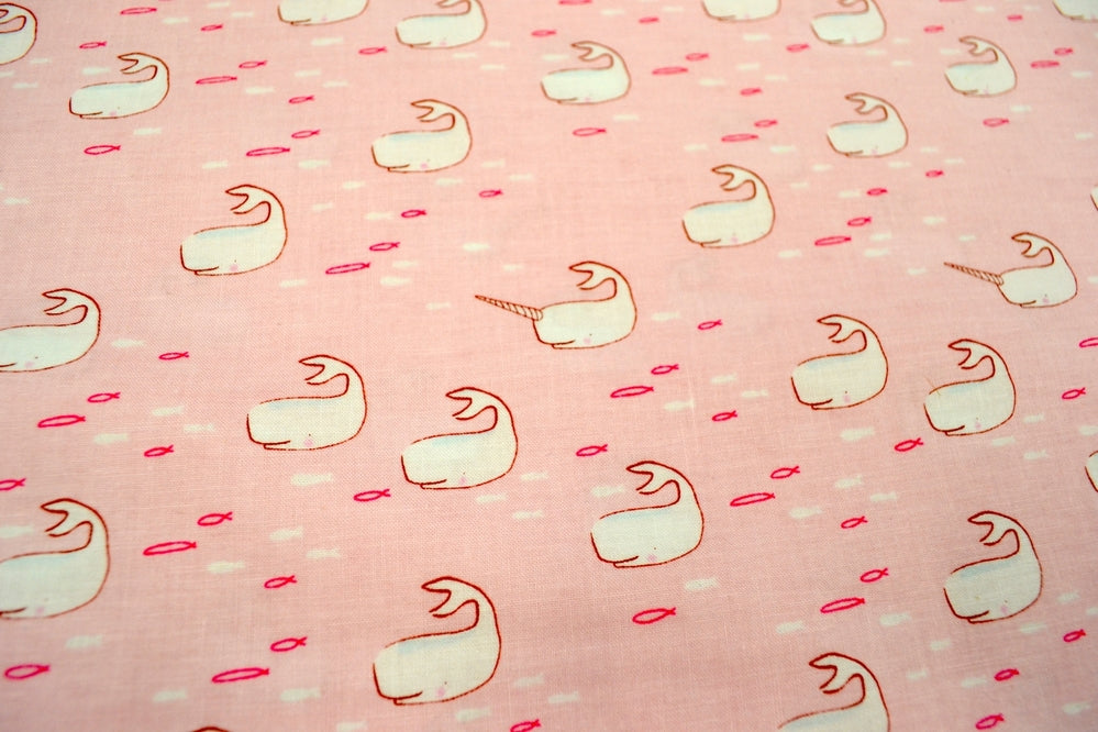 Find the Narwhal Pink, Michael Miller