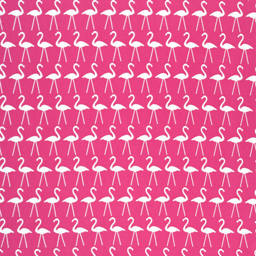 Flamingo Candy Pink Twill Canvas, Premier Prints