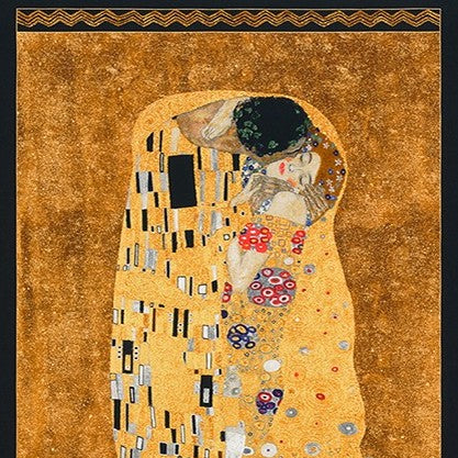 60cm Gustav Klimt The Kiss Panel, Robert Kaufman