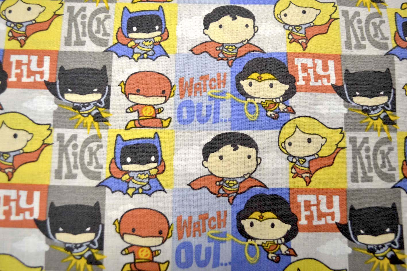 Justice League Heroes in Action, Craft Cotton Co