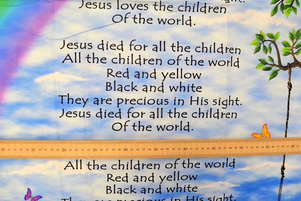 Jesus Loves the Little Children Panel, Quilting Treasures