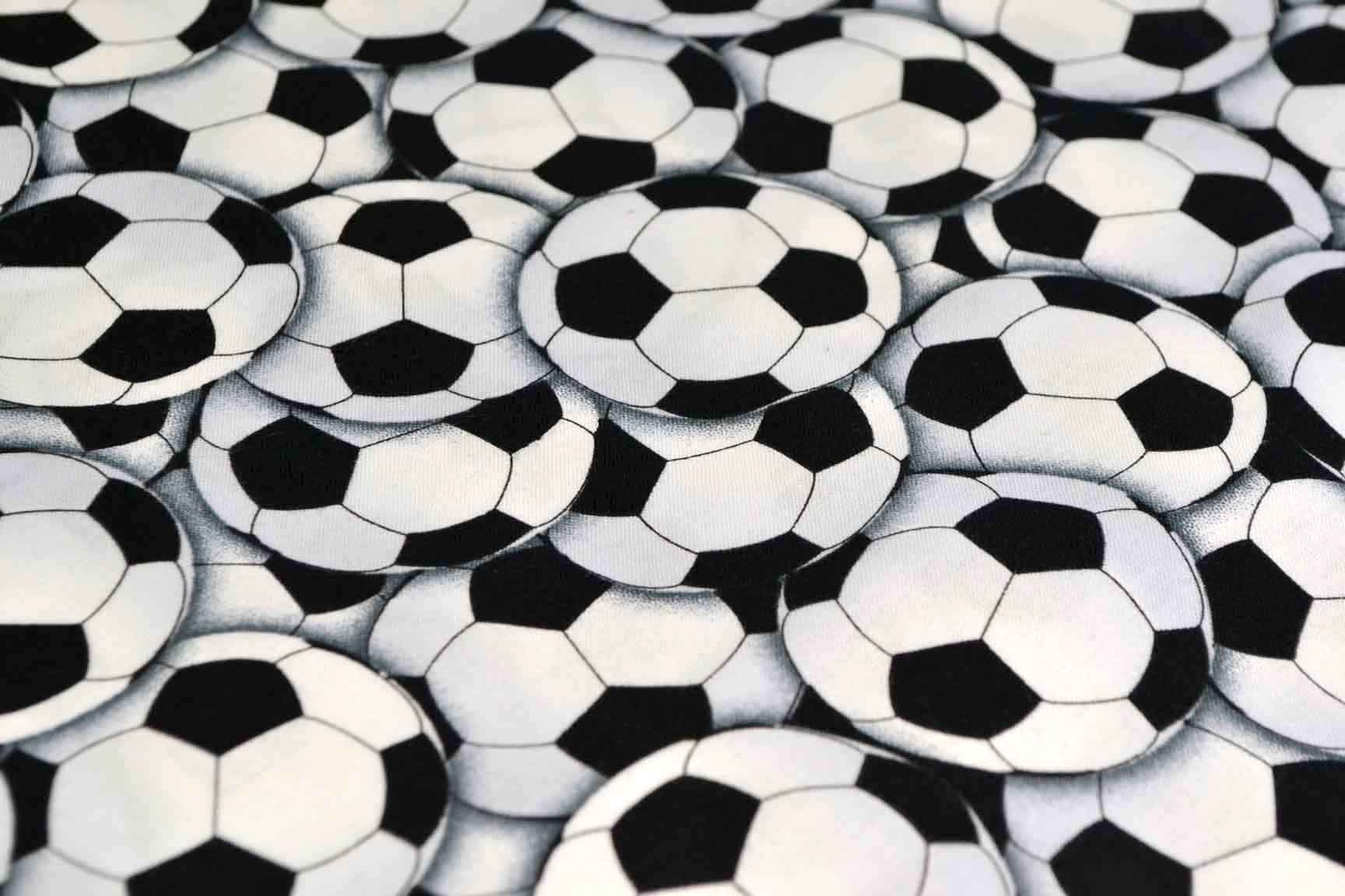 Packed Soccer Balls, Timeless Treasures