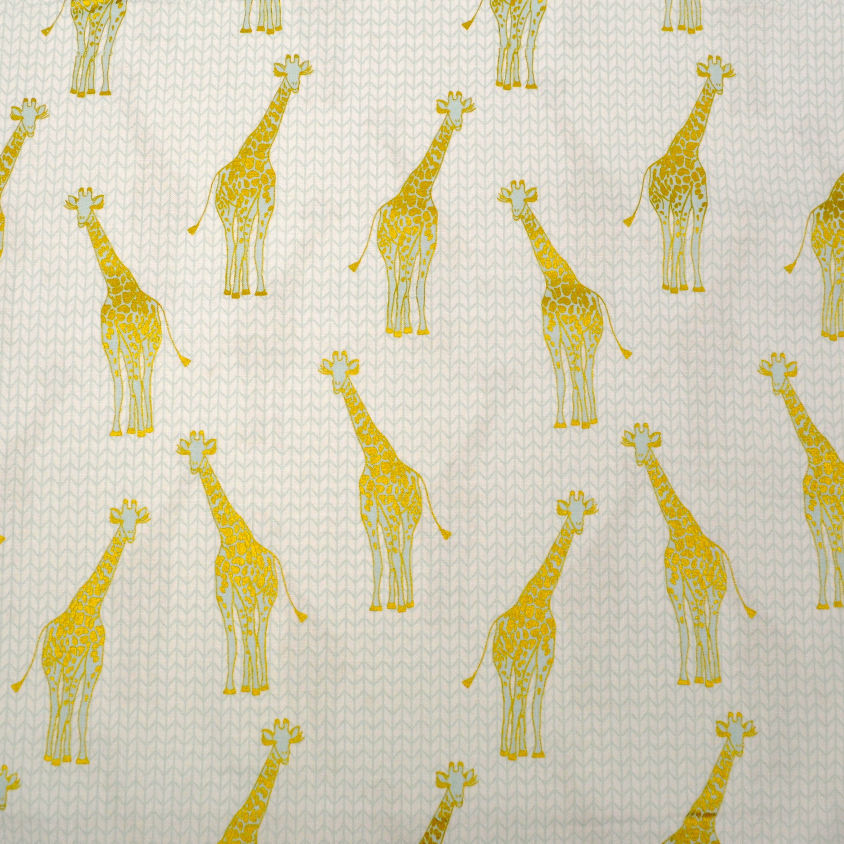 Safari Giraffe Mint, Riley Blake