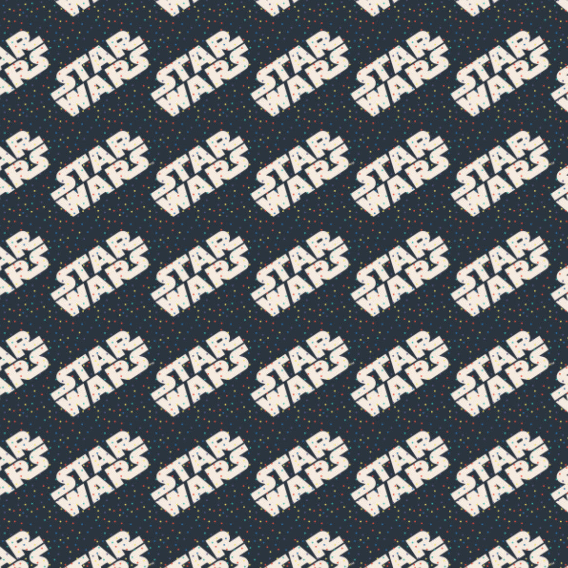Star Wars Logo and Tiny Dots, Craft Cotton Co