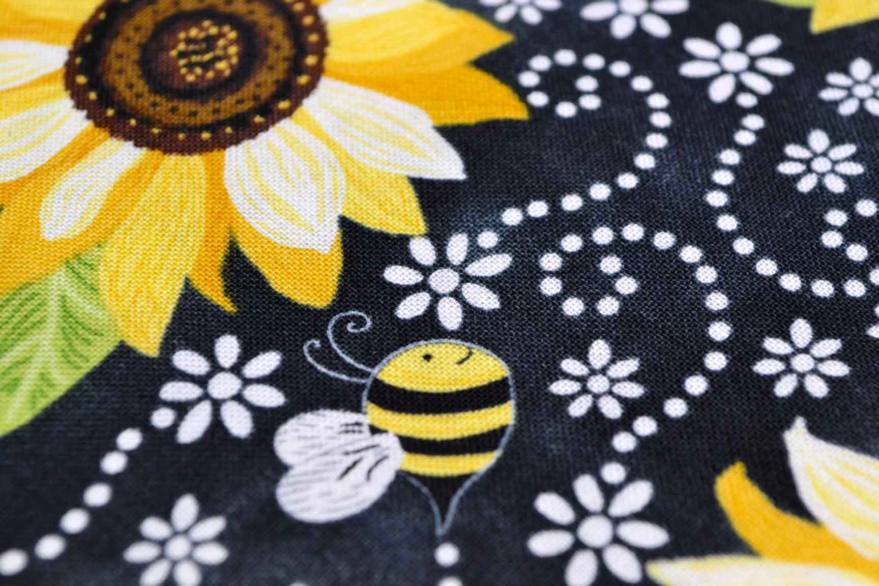 Sunflower and Bee Chalkboard, Timeless Treasures