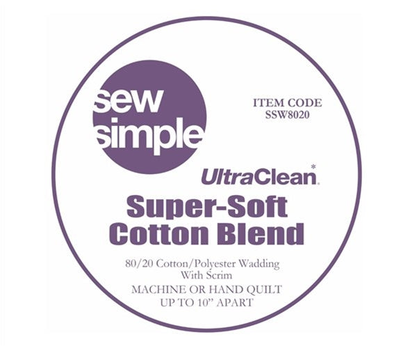 90" Super-soft Cotton Blend Wadding