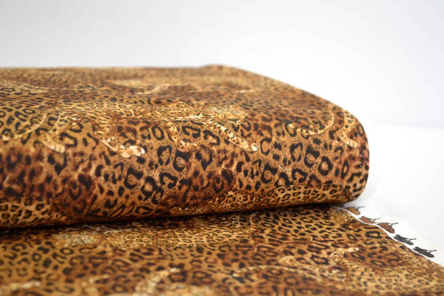 Wild Camo Leopard, Timeless Treasures